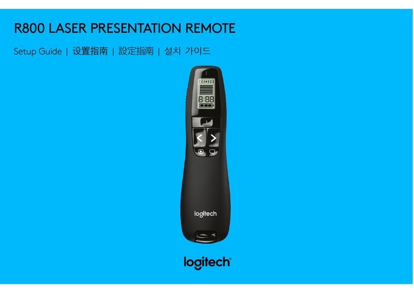 Logitech R800 - Professional Presenter Presentation Remote... Setup guide