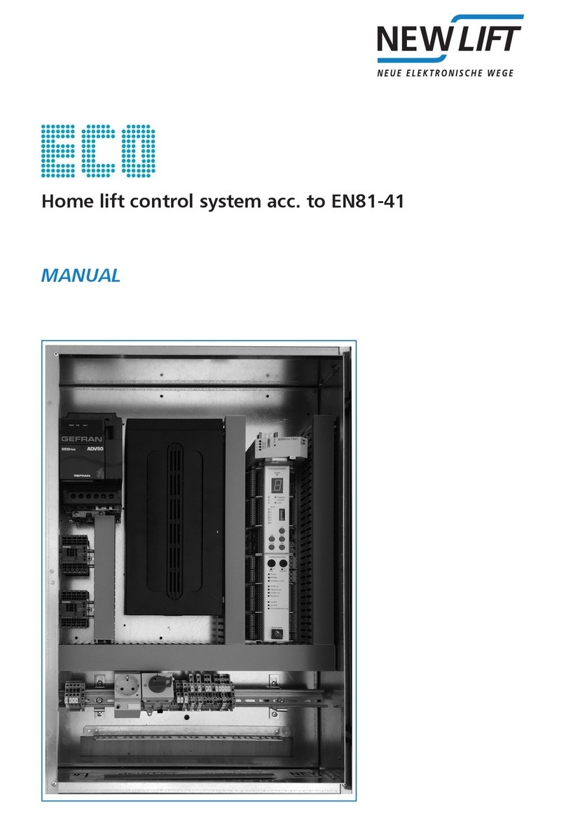 New lift ECO User manual