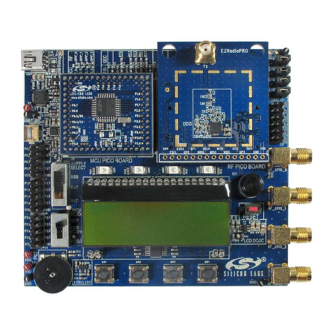 Silicon Laboratories EZRADIOPRO Si4060 Operating instructions