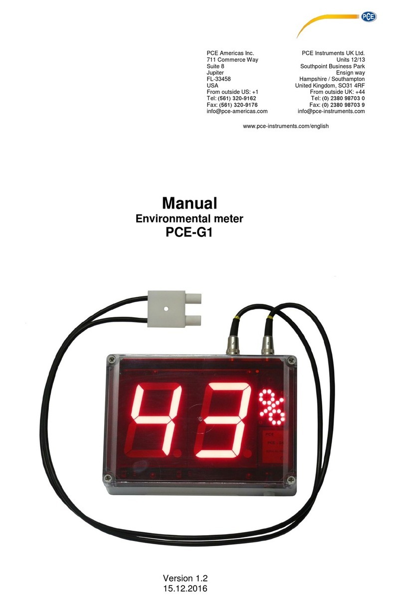 PCE Health and Fitness PCE-G1 manual PCE Health and Fitness PCE-G1 manual