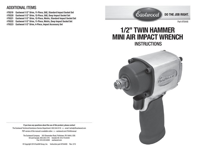 Eastwood 70448 instructions