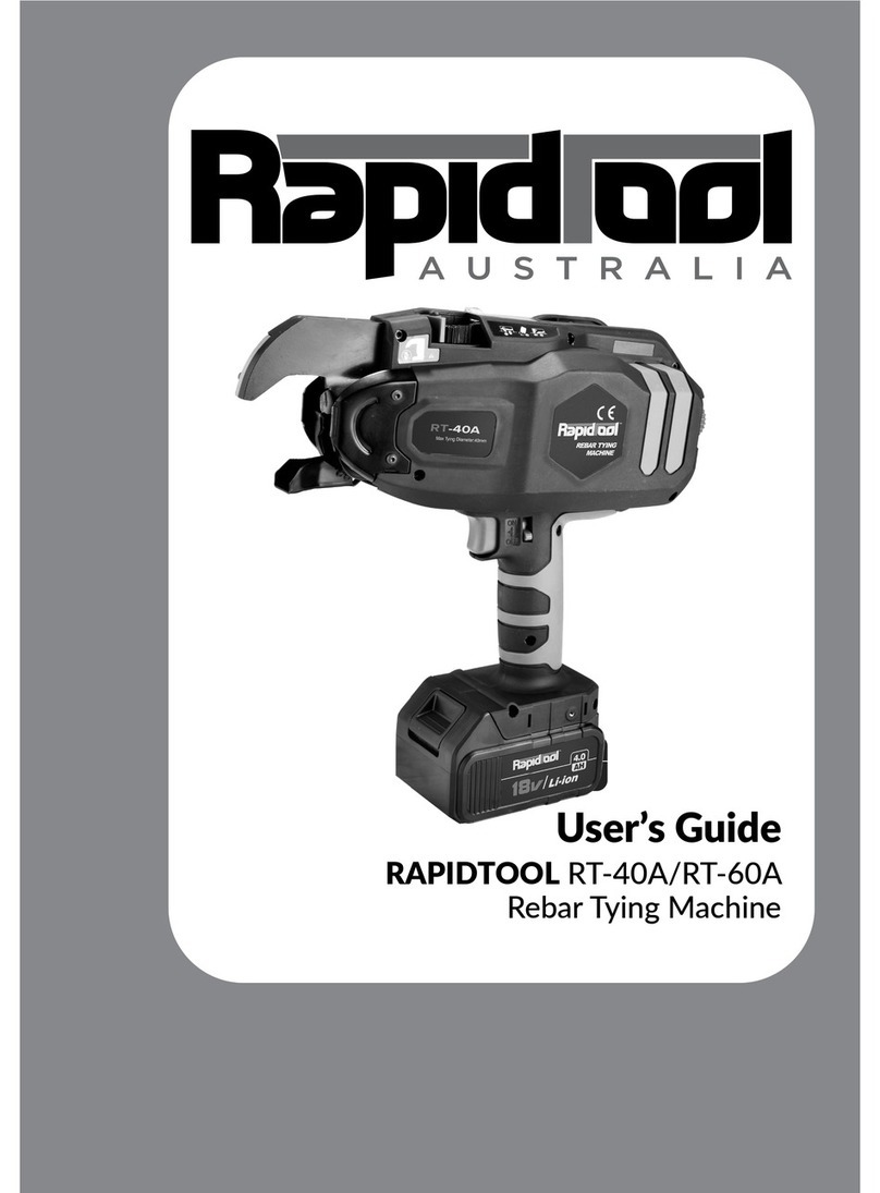 RAPIDTOOL RT-40A User manual