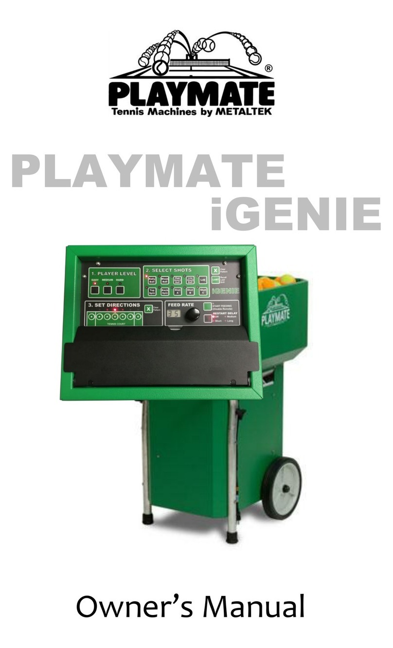 METALTEK PLAYMATE iGENIE owner's manual METALTEK PLAYMATE iGENIE owner's manual