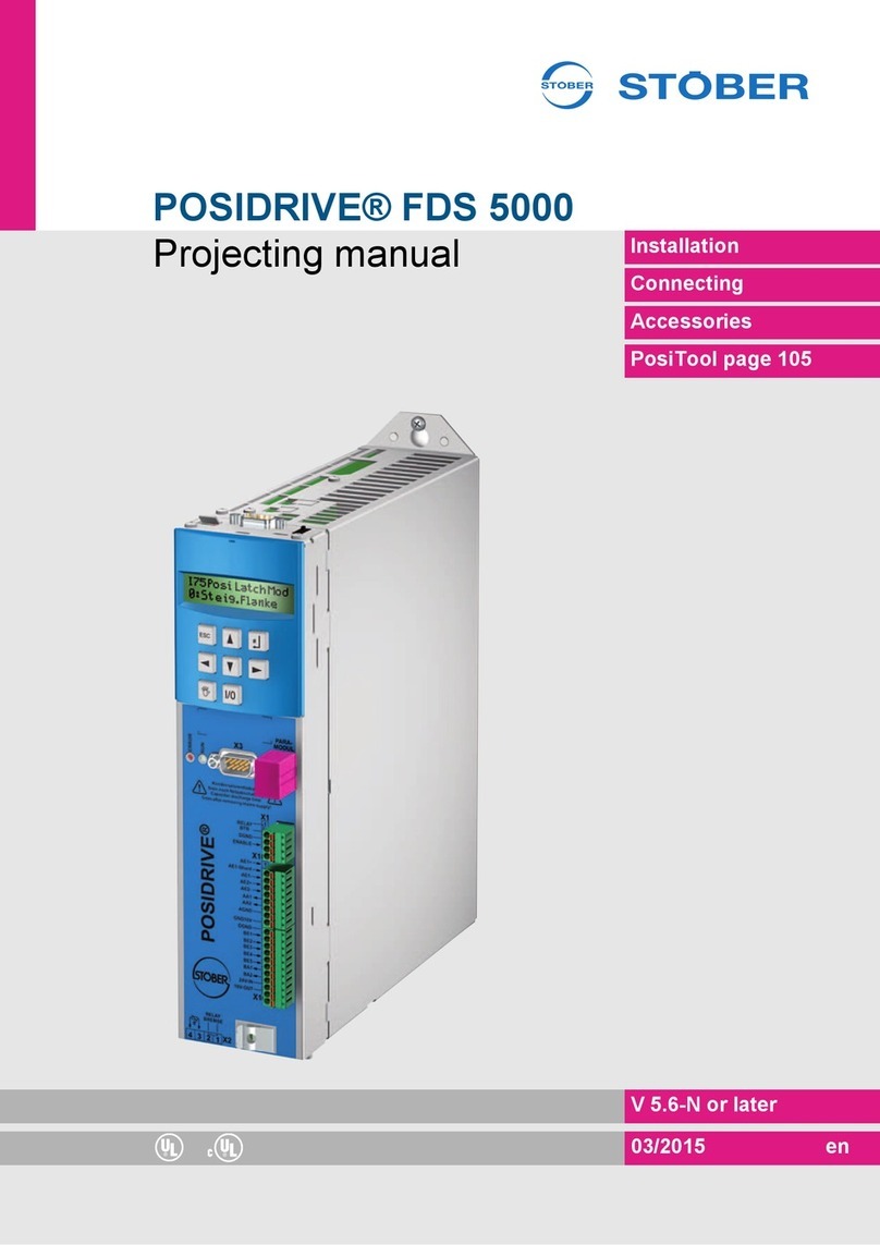Stober POSIDRIVE FDS 5000 series User manual