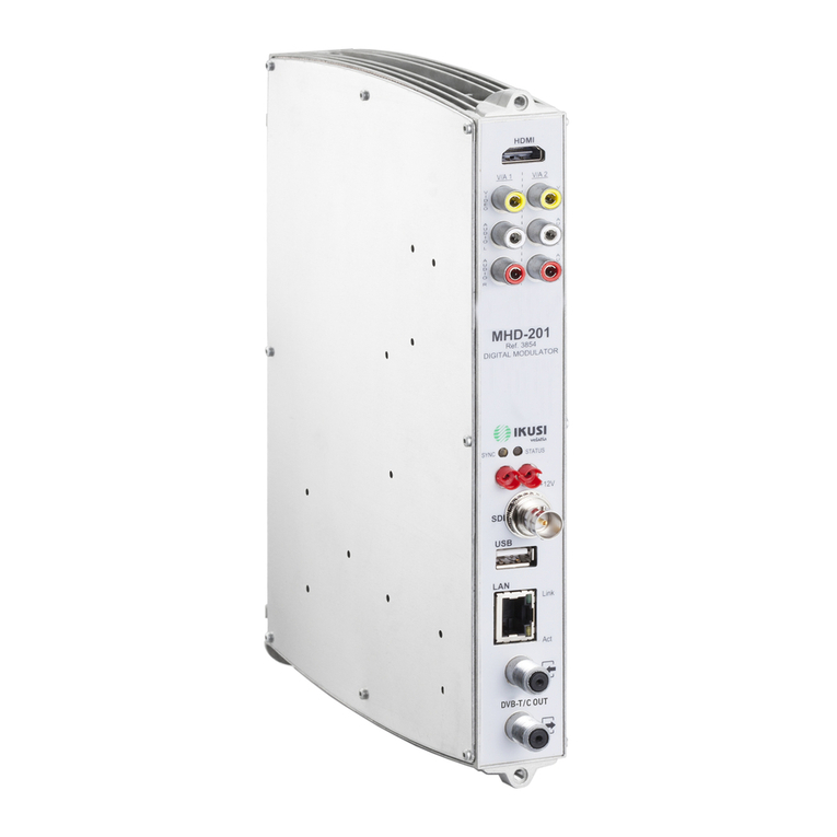 IKUSI MHD-201 Programming guide