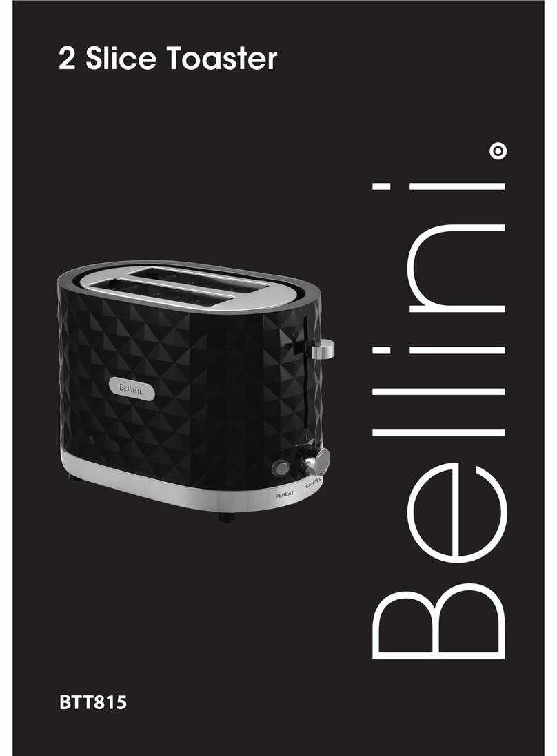 Bellini BTT815 manual