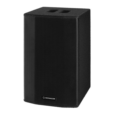 Monacor TXA-624CD/SW User manual