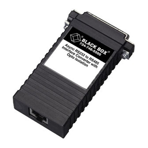 Black Box IC520A-F User manual