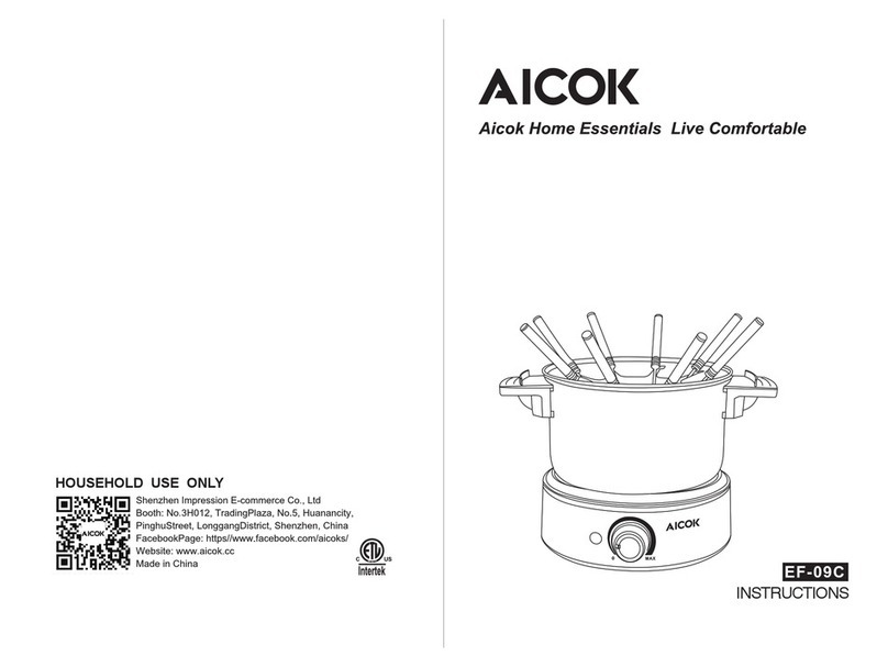 Aicok EF-09C user manual
