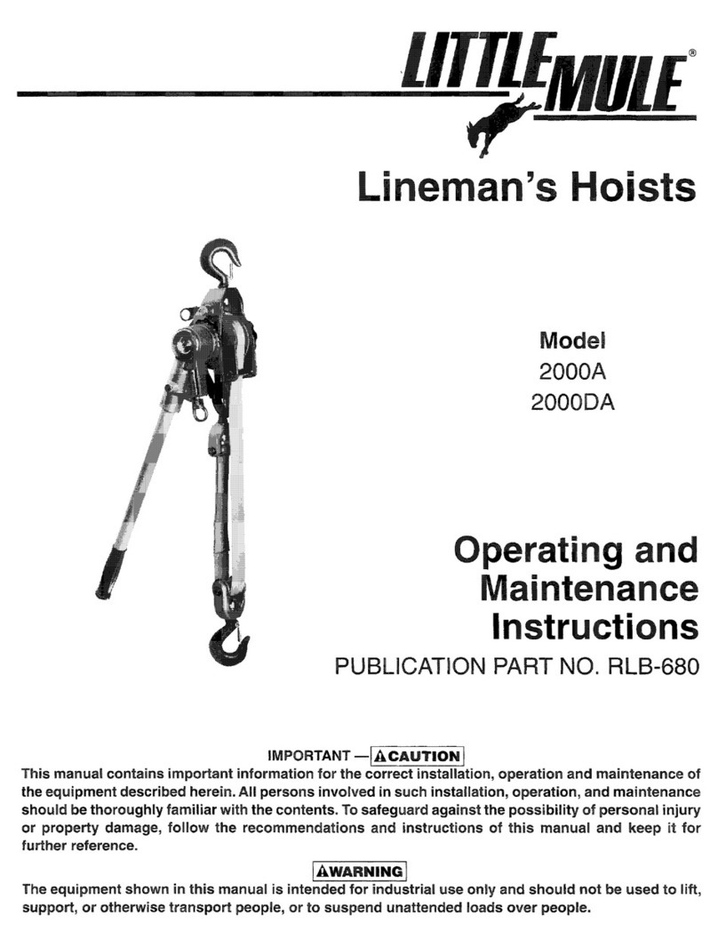 little mule 2000A Manual