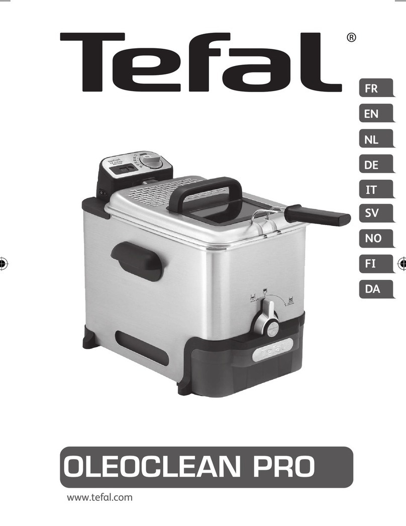 TEFAL OLEOCLEAN PRO User manual