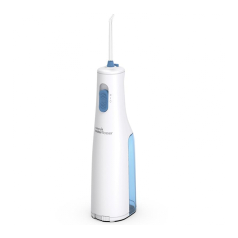 Waterpik water flosser quick start guide
