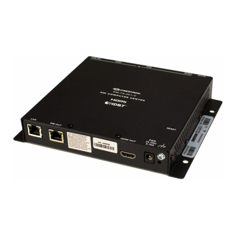 Crestron DigitalMedia 8G+ DM-TX-201-C Supplemental guide Crestron DigitalMedia 8G+ DM-TX-201-C Supplemental guide