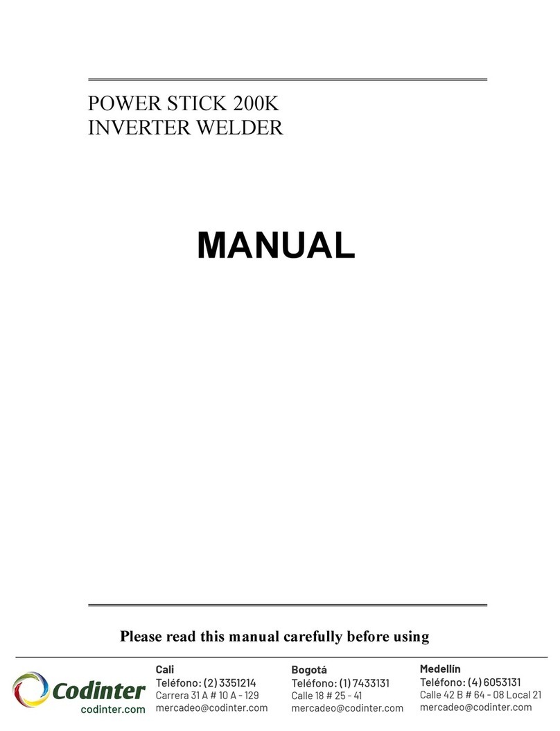 Codinter POWER STICK 200K manual