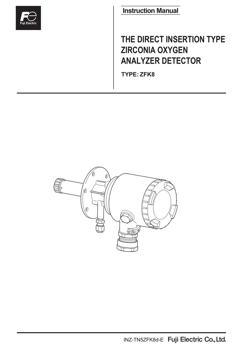 Fuji Electric ZFK8 Series instruction manual