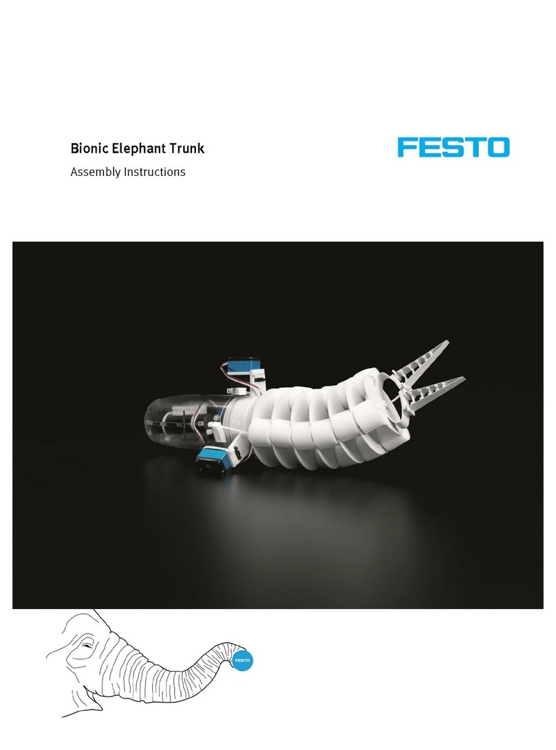 Festo Bionic Elephant Trunk Assembly instructions