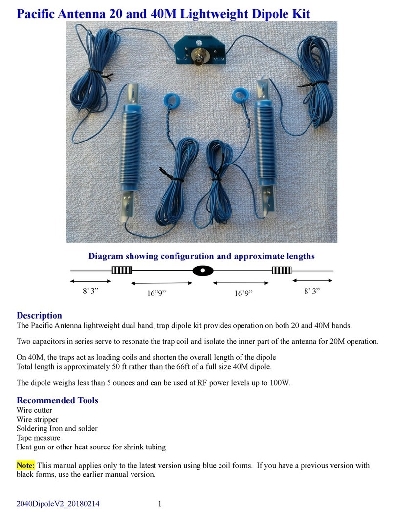 Pacific Antenna 2040 manual