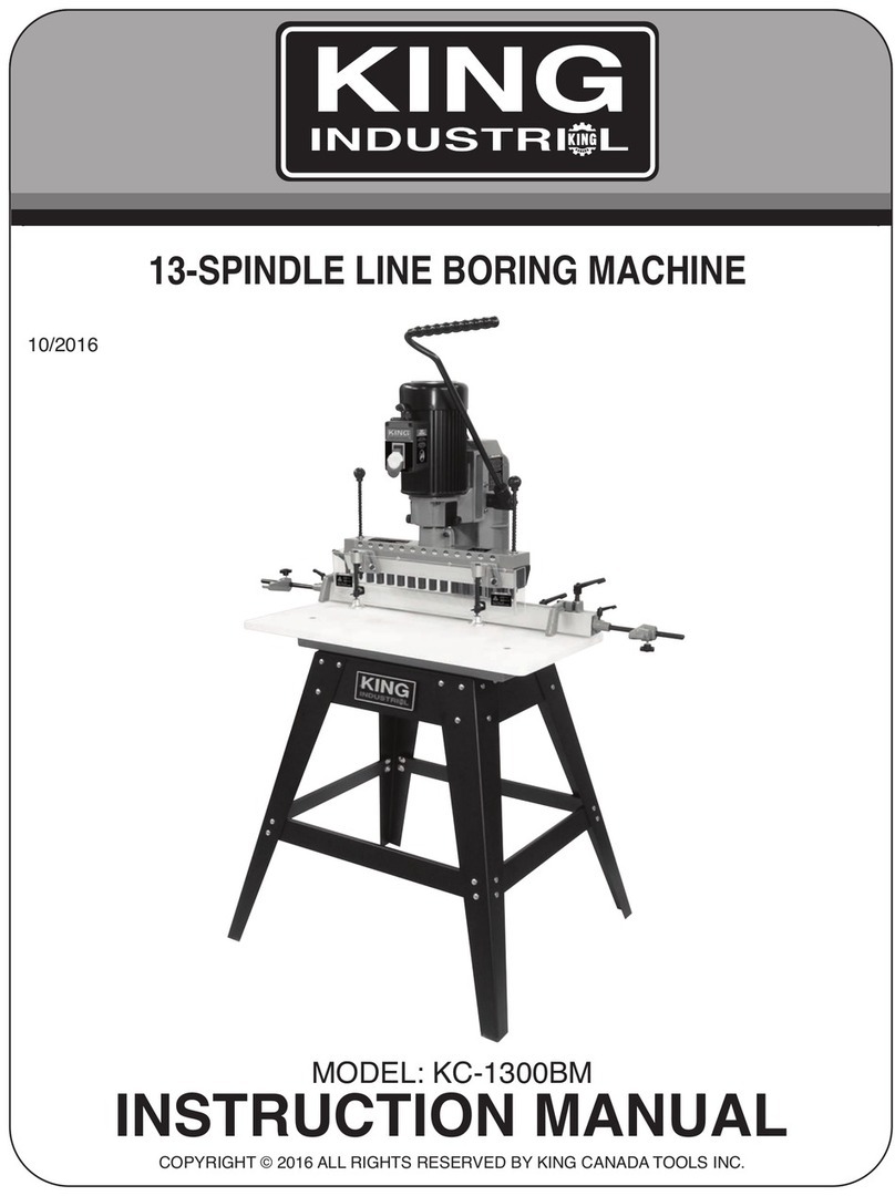 King Industrial KC-1300BM instruction manual