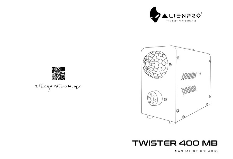 AlienPro Twister 400 MB user manual