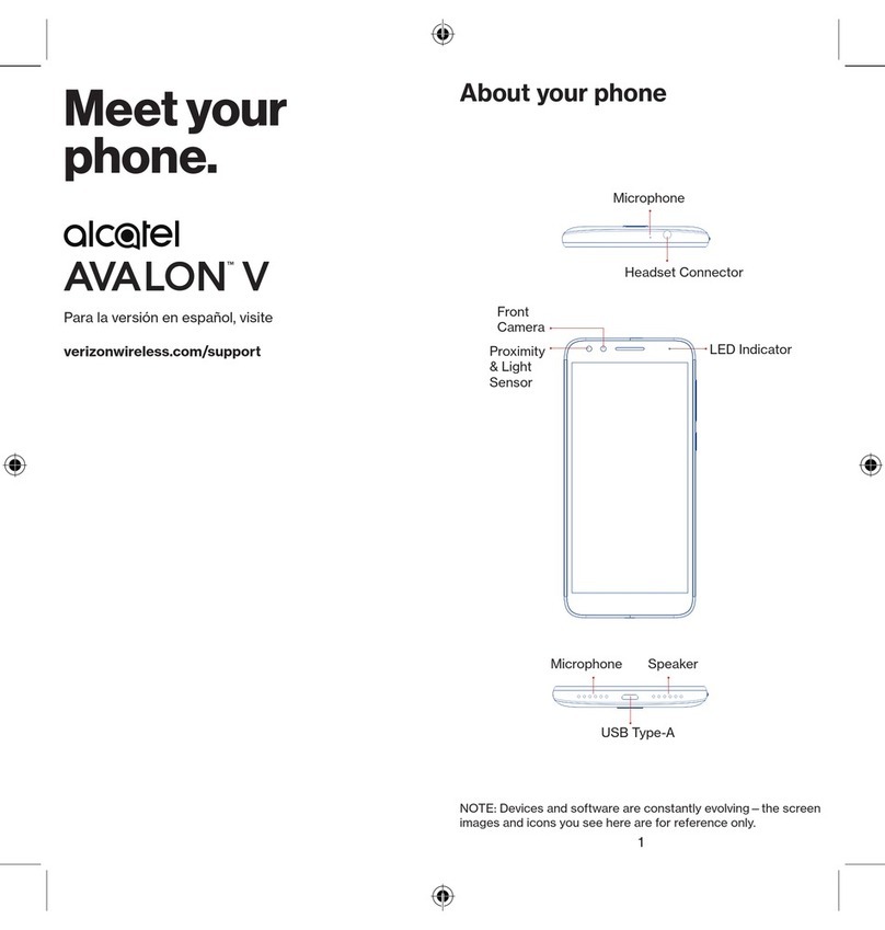Alcatel AVALON V manual