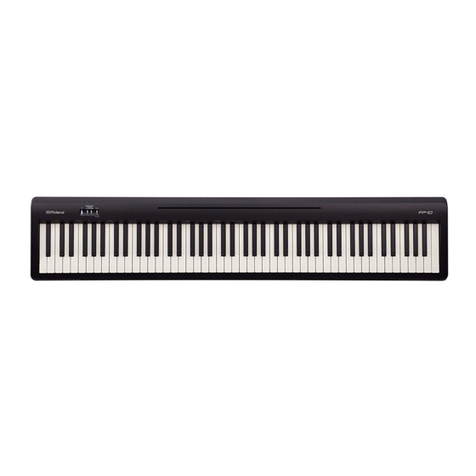 Roland FP-10 User manual