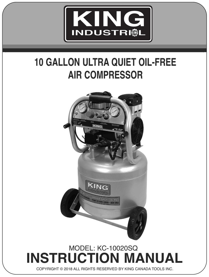 King Industrial KC-10020SQ instruction manual