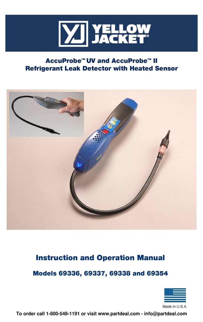 yellow jacket AccuProbe UV Manual