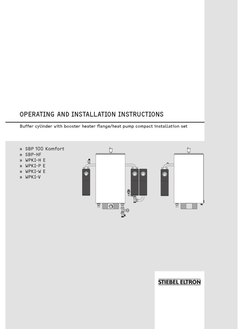 STIEBEL ELTRON SBP 100 Komfort User manual