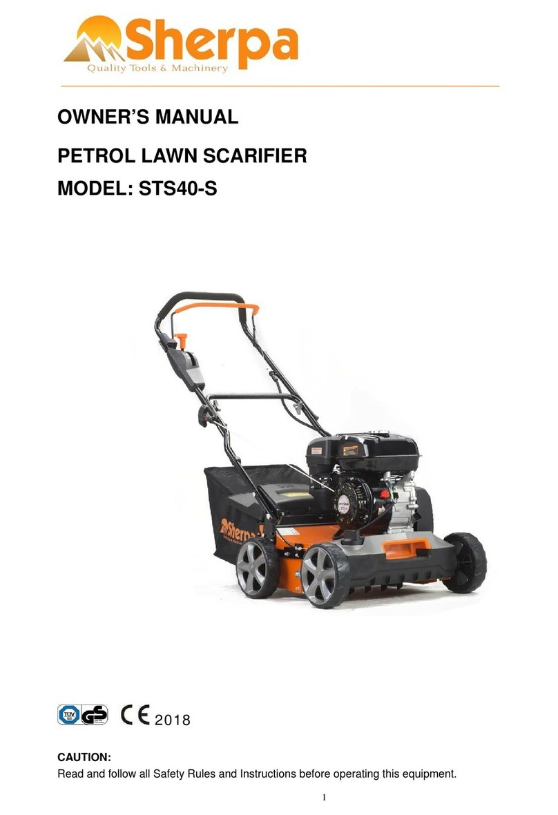Sherpa STS40-S owner's manual