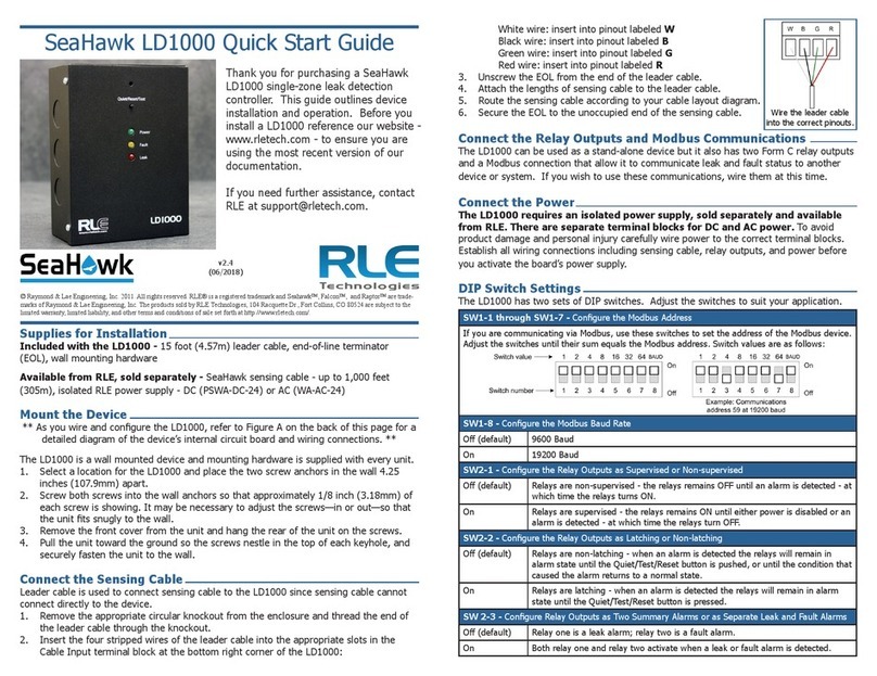 SeaHawk LD1000 User manual