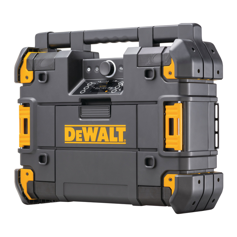 DeWalt T STak DWST17510 User manual