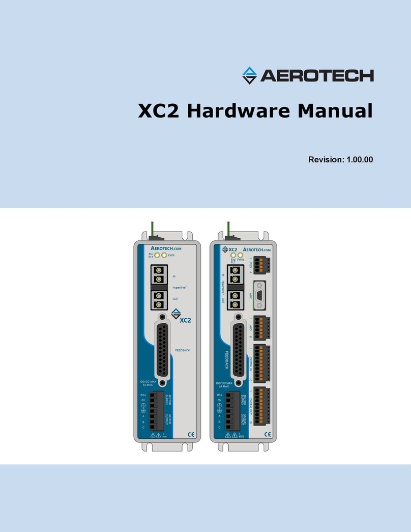 Aerotech XC2 User manual