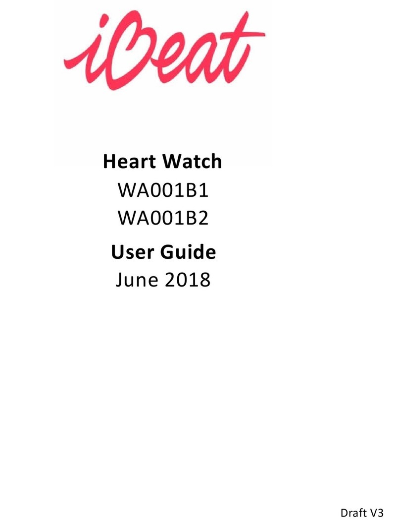 Ibeat Heart Watch WA001B1 user guide