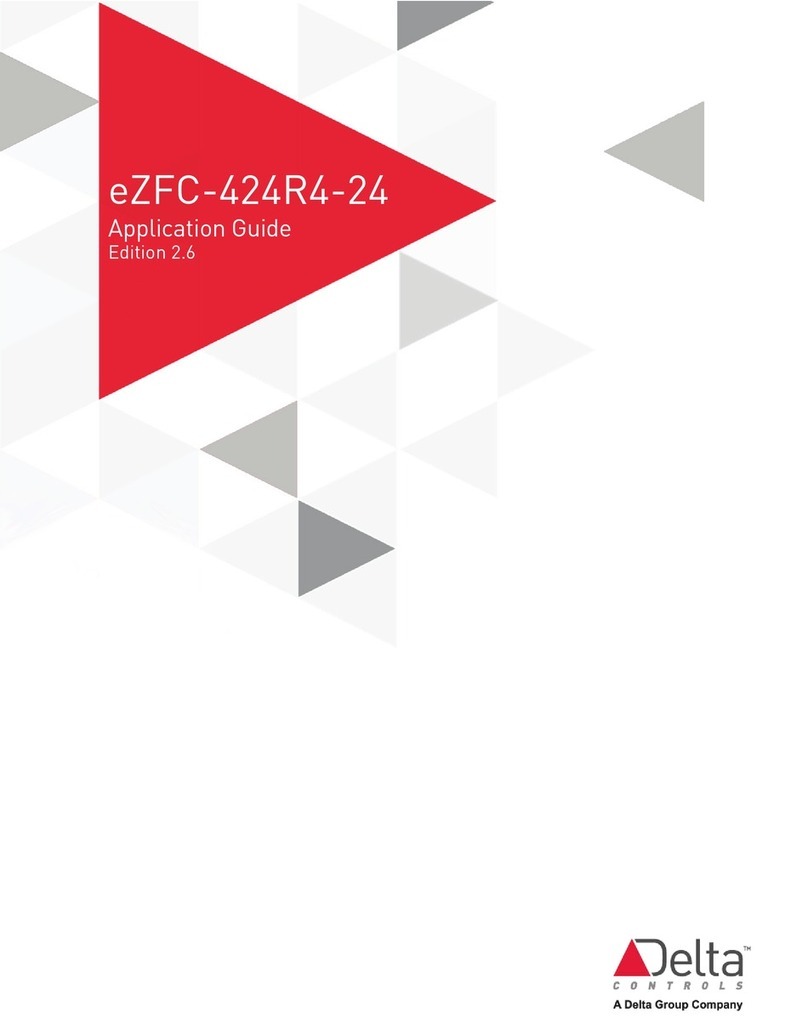 Delta Controls eZFC-424R4-24 Application guide