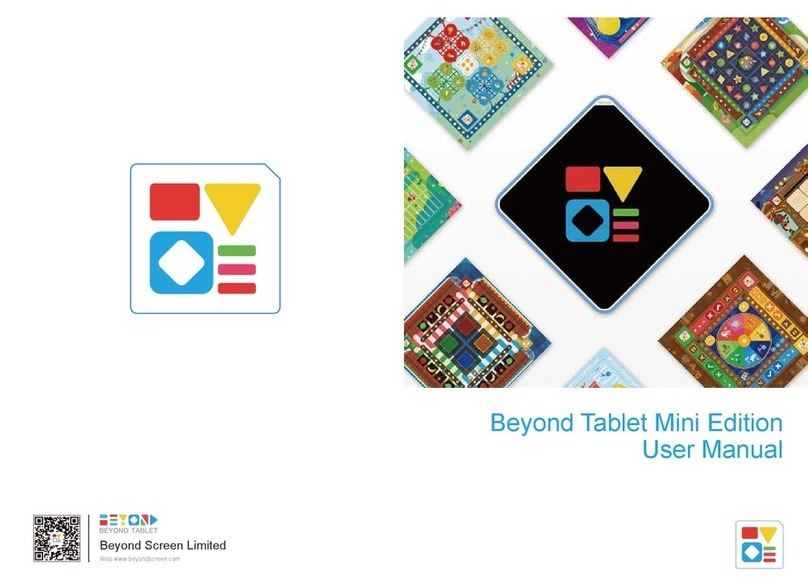 Beyond Screen Limited Beyond Tablet Mini Edition user manual