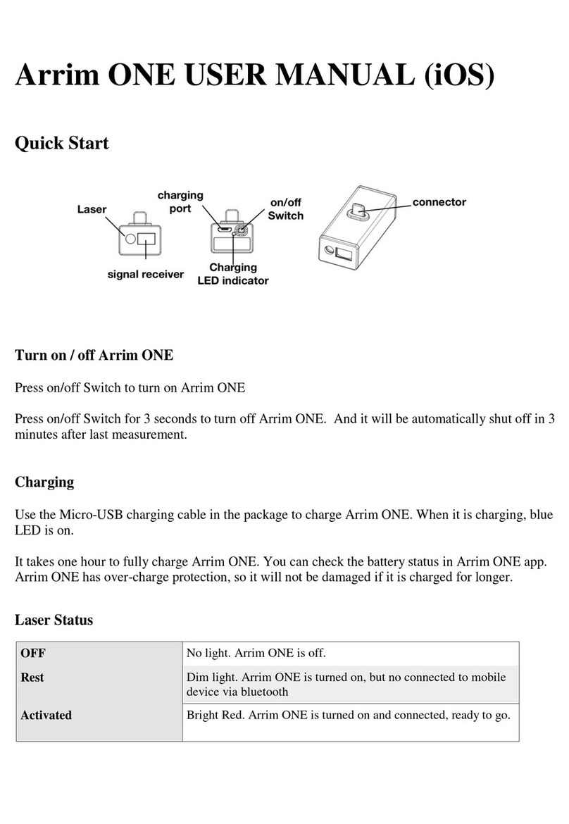 AR Arrim ONE user manual