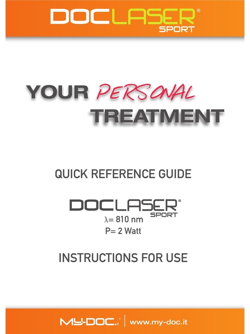 My-Doc DocLaser Sport Quick reference guide