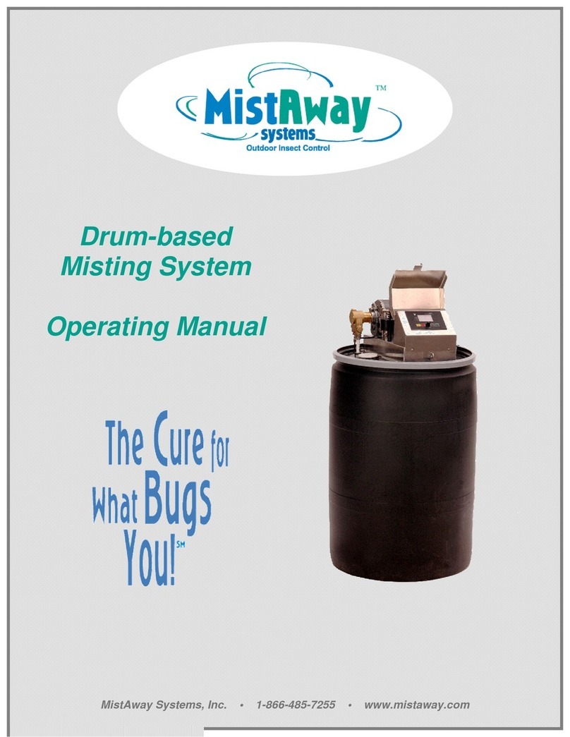 MistAway Gen 1.2 User manual