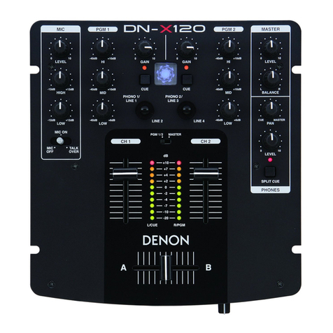 Denon DN-X120 Service manual