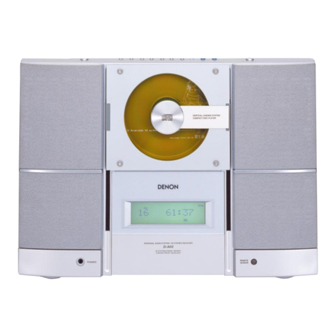 Denon D-A03 User manual