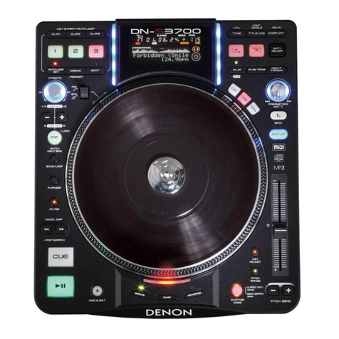 Denon DN-S3700 Service manual