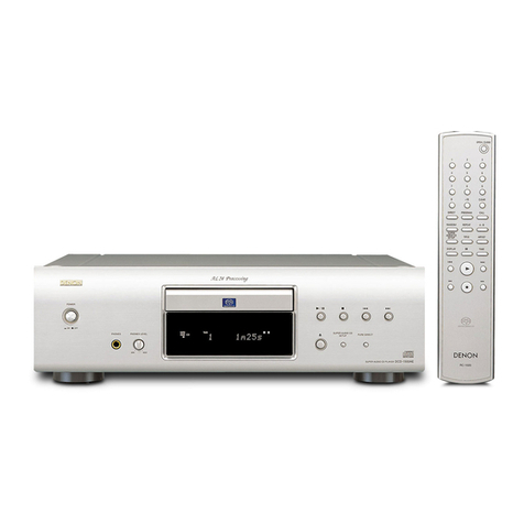 Denon DCD-1500AE Service manual