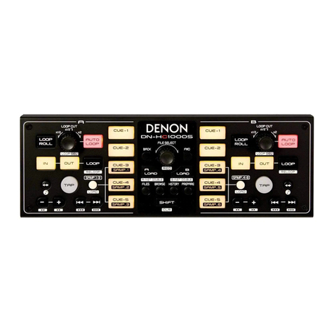 Denon DN-HC1000S - Serato Scratch Live Sub... User manual