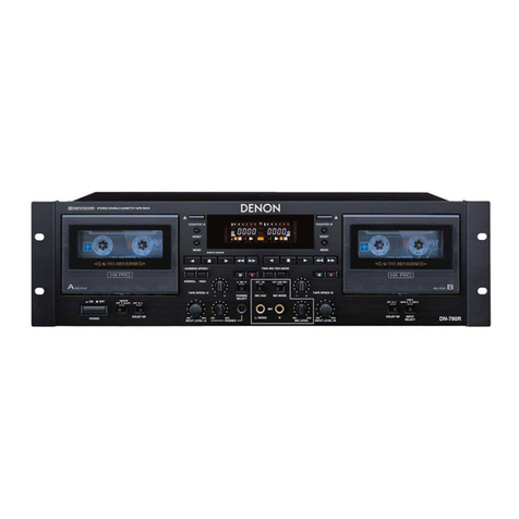 Denon DN-780R Service manual