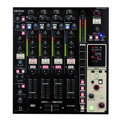 Denon DN-X1600 User manual