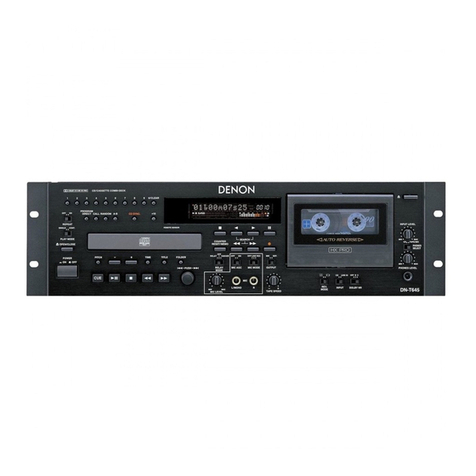 Denon DN-T645 Service manual