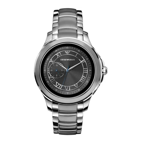 Emporio Armani DW7E1 User manual