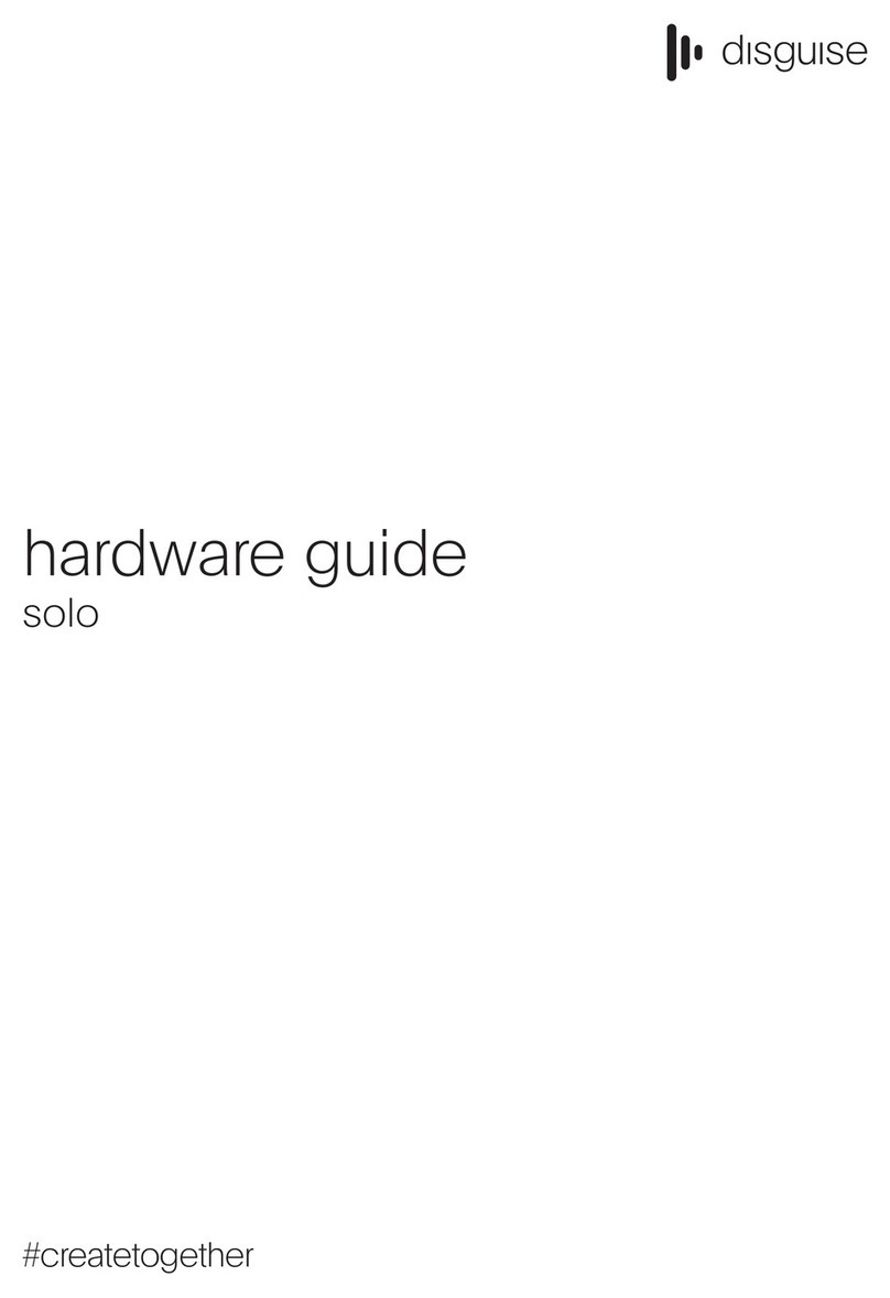 disguise solo Hardware guide