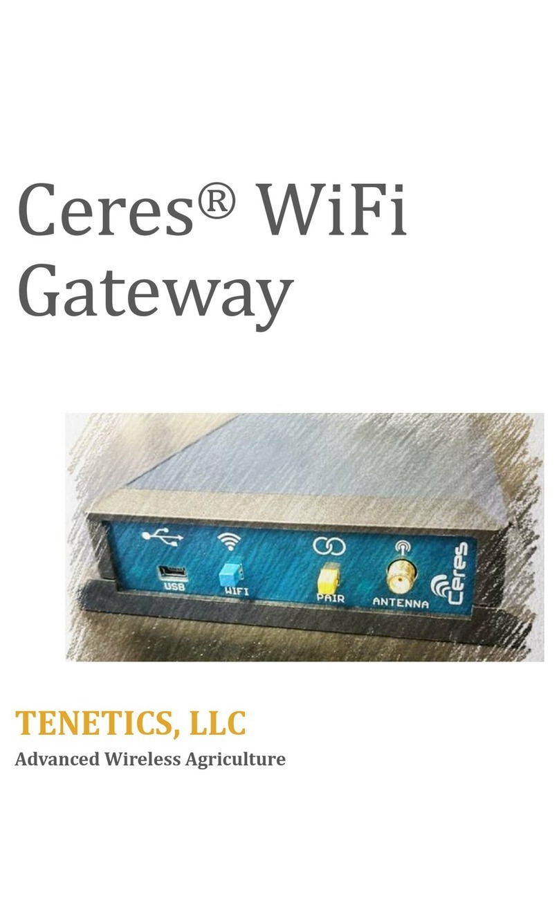 TENETICS, LLC Ceres User manual