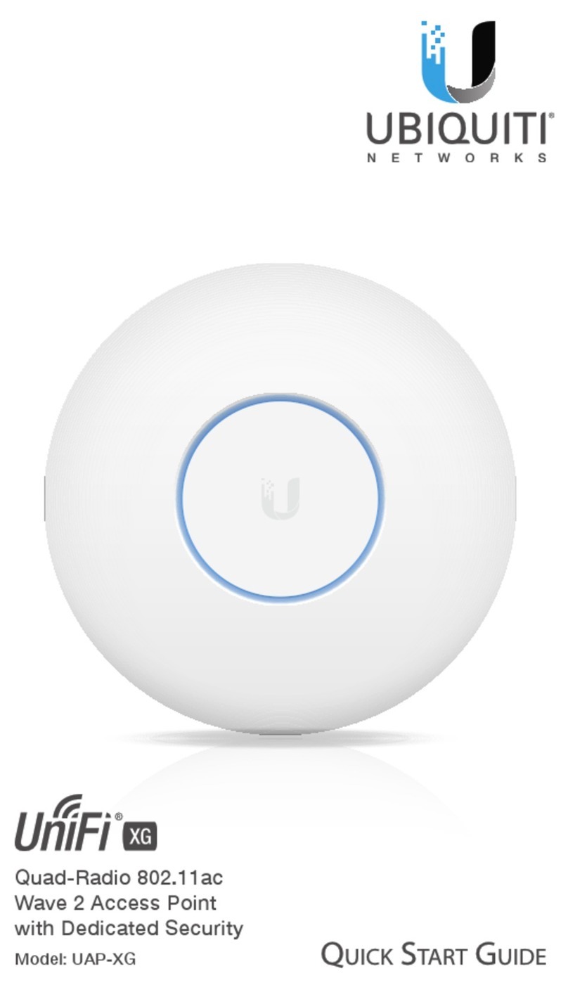 Ubiquiti UniFi XG UAP-XG quick start guide
